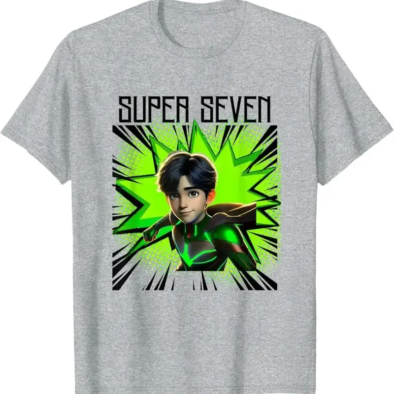 Super Seven T Shirt Designer Shirt Sport Anime Aesthetic Clothing