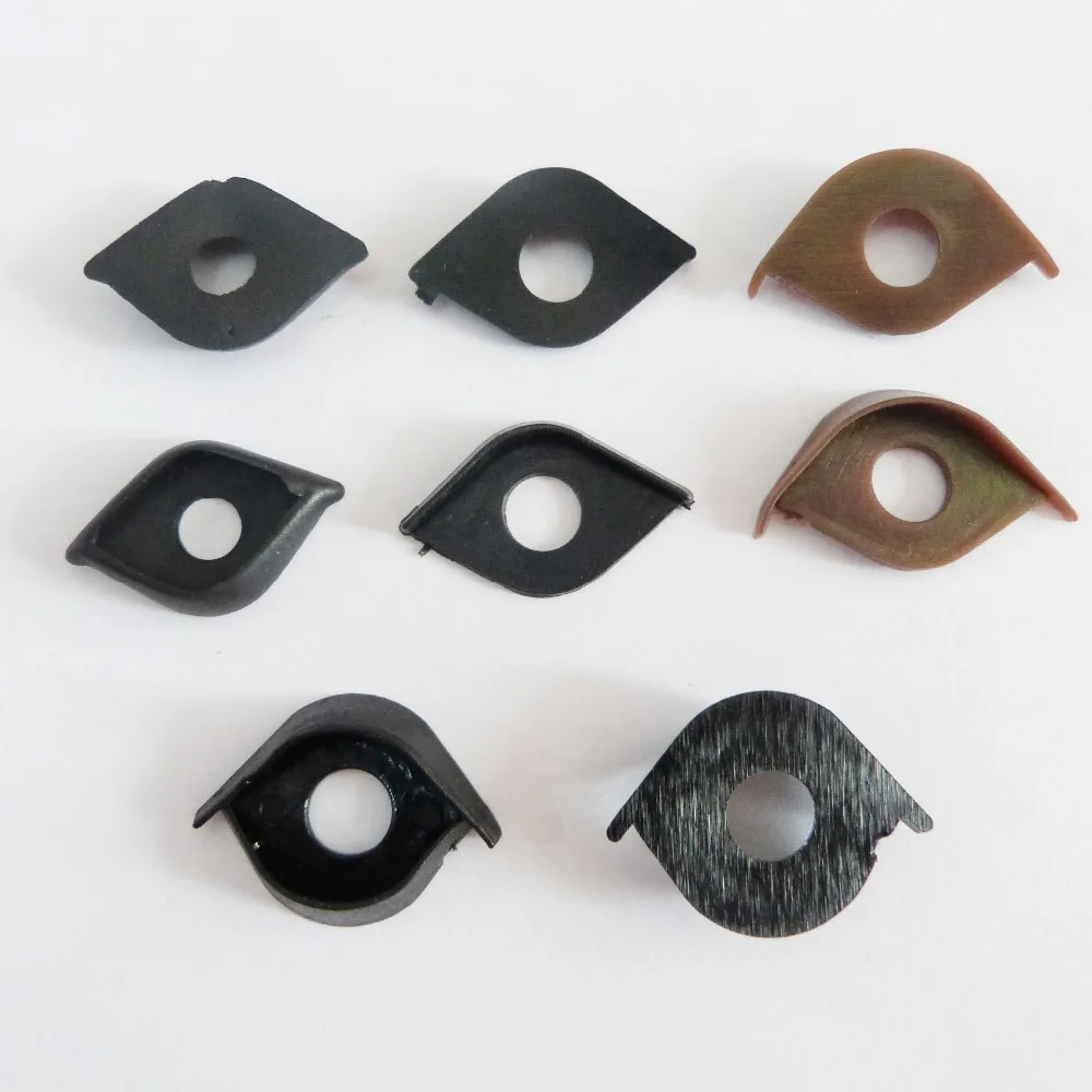 16mm plastic toy eyelid fit for 16mm toy eyes safety eyes for doll findings--style option