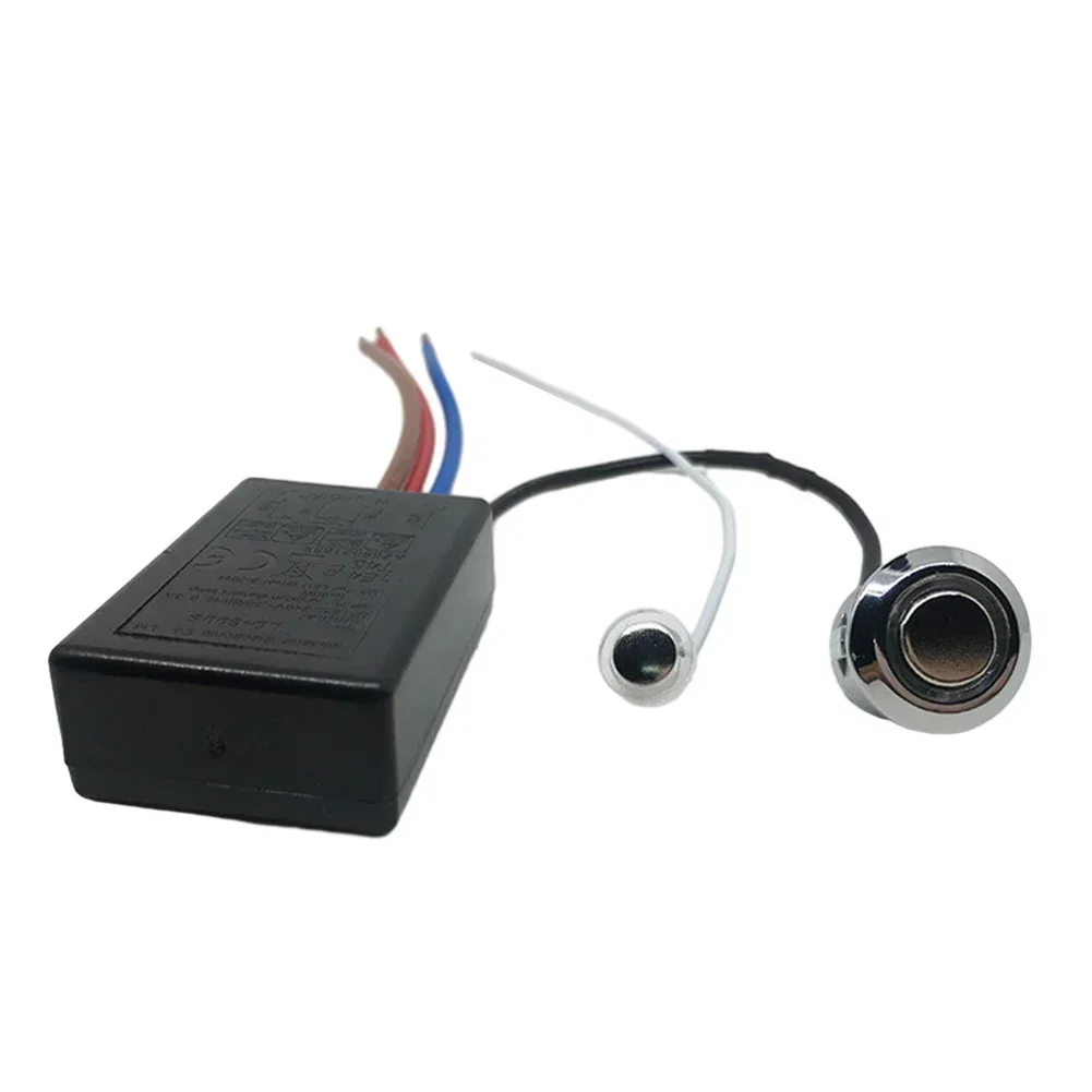 

Новый надежный сенсорный переключатель для пальцев, пылезащитный светодиод LD-600S, маленький прозрачный, 120 В, 3-25 Вт, 3-ходовой, 48,2x32x16 мм, 60 Гц, ABS