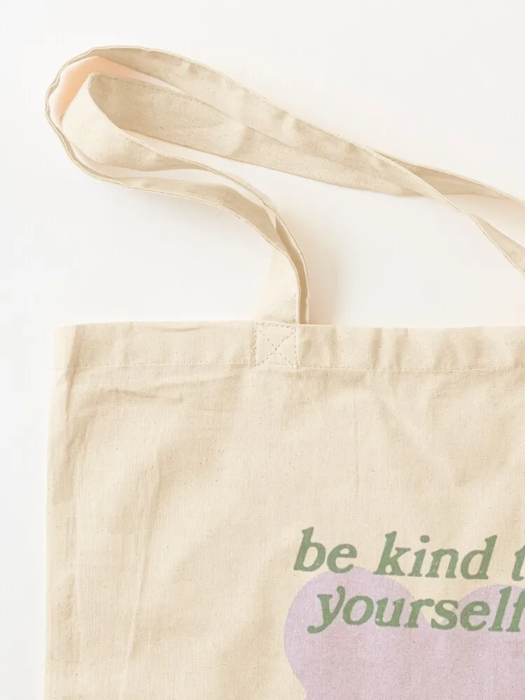 Be Kind Tote Bag حقيبة قماشية أكياس توصيل مجانية حمل حقيبة قماش قابلة للتخصيص #3