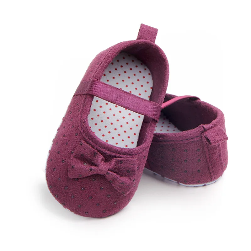 

Newborn Princess Party Bow Flower Soft Sole Baby Bed Shoes Newborn Children Baby Shoes Anti slip Sports Shoes