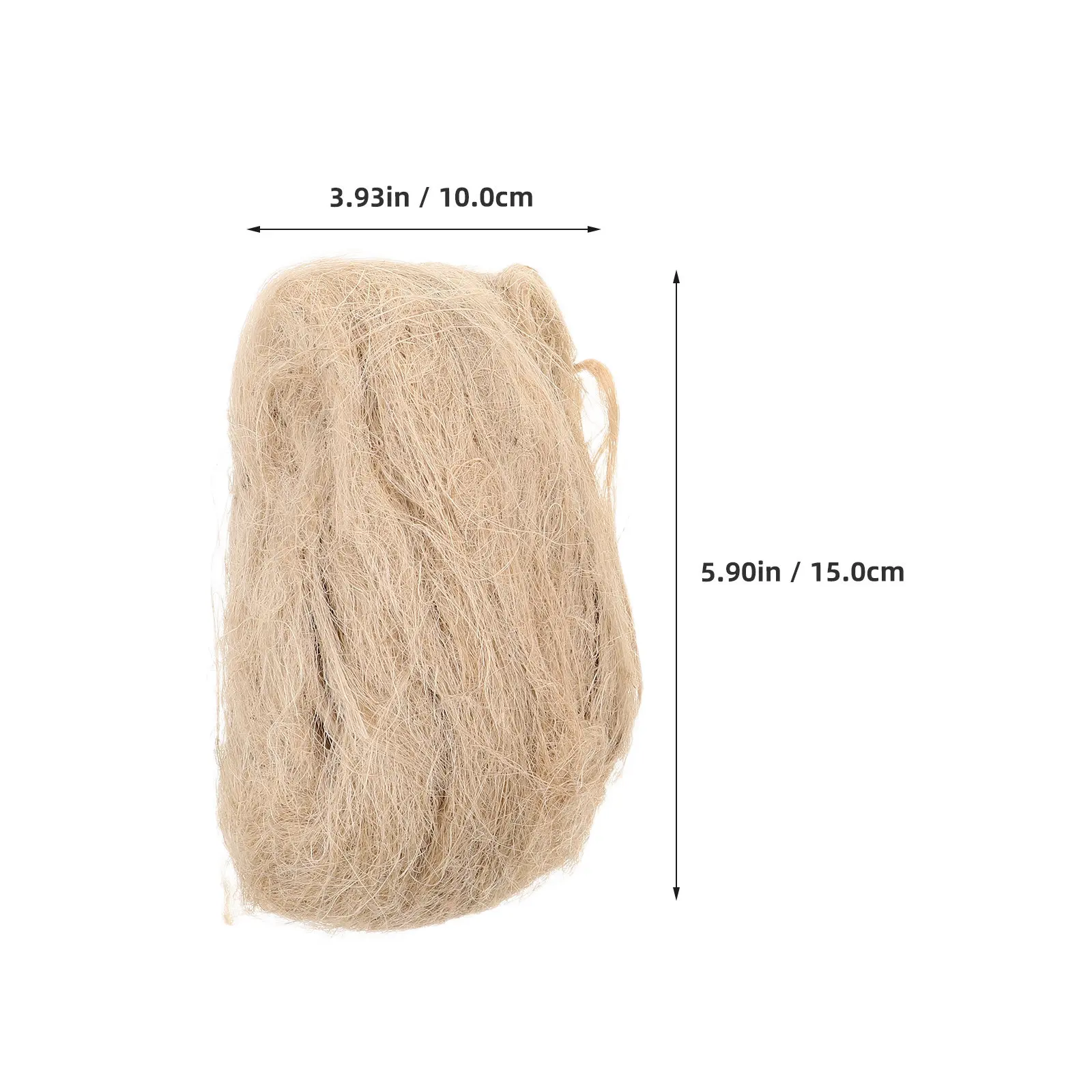 2Pcs Bird Nesting Material Hemp Fiber for Canaries Parakeets Outdoor Indoor Nest Building Nesting Supplies Wild