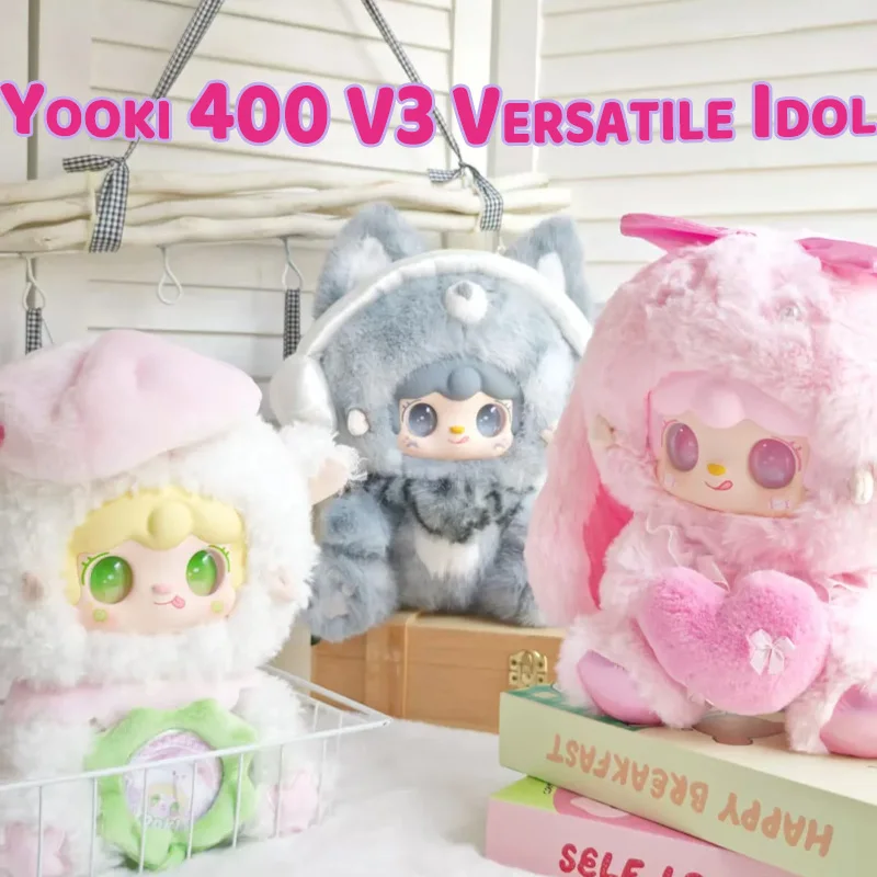 

Yooki 400 V3 Versatile Idol Series Blind Box Plush Trendy Toy Handmade Gift Bedroom Decoration Desktop Ornament Birthday Gift