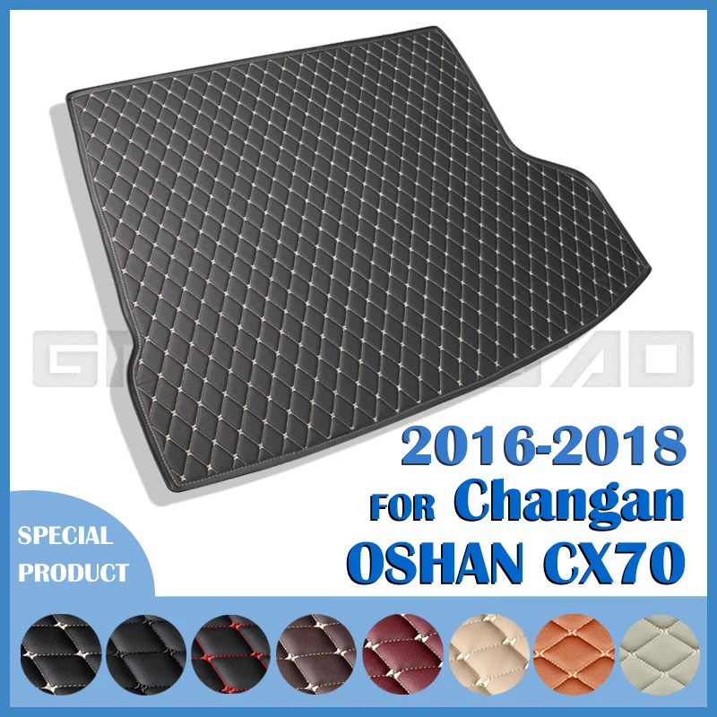 

Car Trunk Mat For Auchan OSHAN CX70 2016 2017 2018 Custom Car Accessories Auto Interior Decoration
