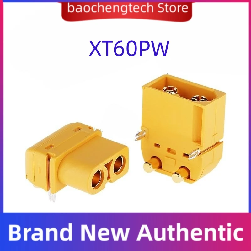 10pcs (5pairs)  XT60PW XT60-PW Brass Gold Banana Bullet Male Female Connectors Plug Connect Parts For RC Lipo Battery PCB Board