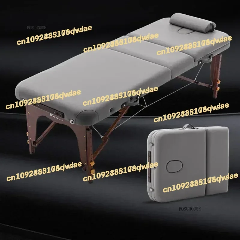 

Speciality Folding Massage Table Commercial Furniture Tattoo Bed Portable Spa Nordic Wooden Massage Beds f l