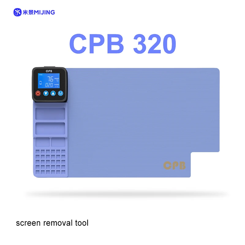 

MIJING CPB320 Инструмент для удаления экрана Грелка Сепаратор ЖК-экрана Точный контроль температуры Многофункциональное хранилище
