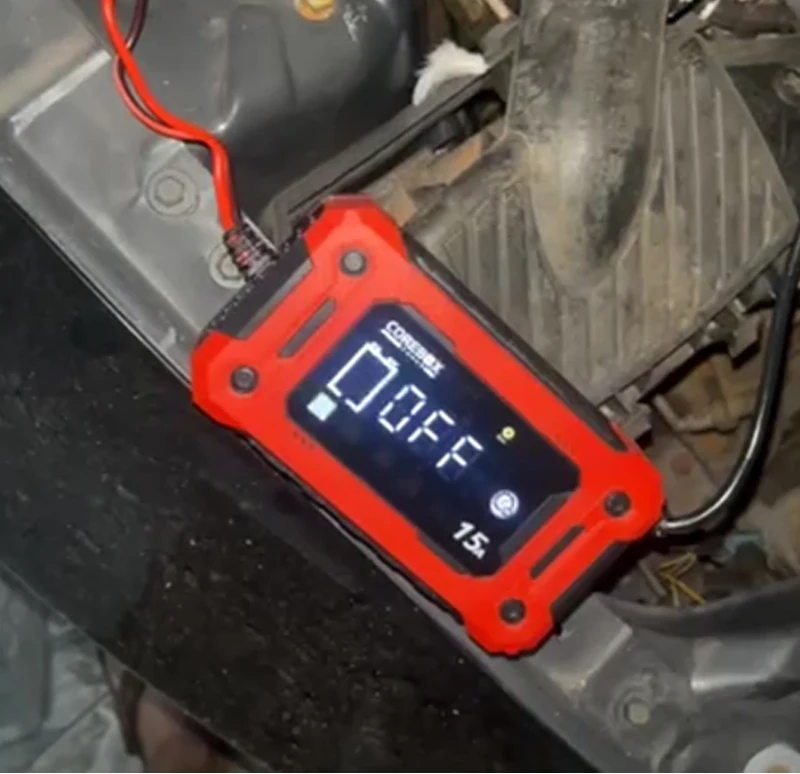 12V 15A 8A Auto- und Motorrad-Smart-Batterieladegerät für Lifepo4 Blei-Säure AGM Digital-Touchscreen Lithium-Eisenphosphat-Ladegerät – Detail 11
