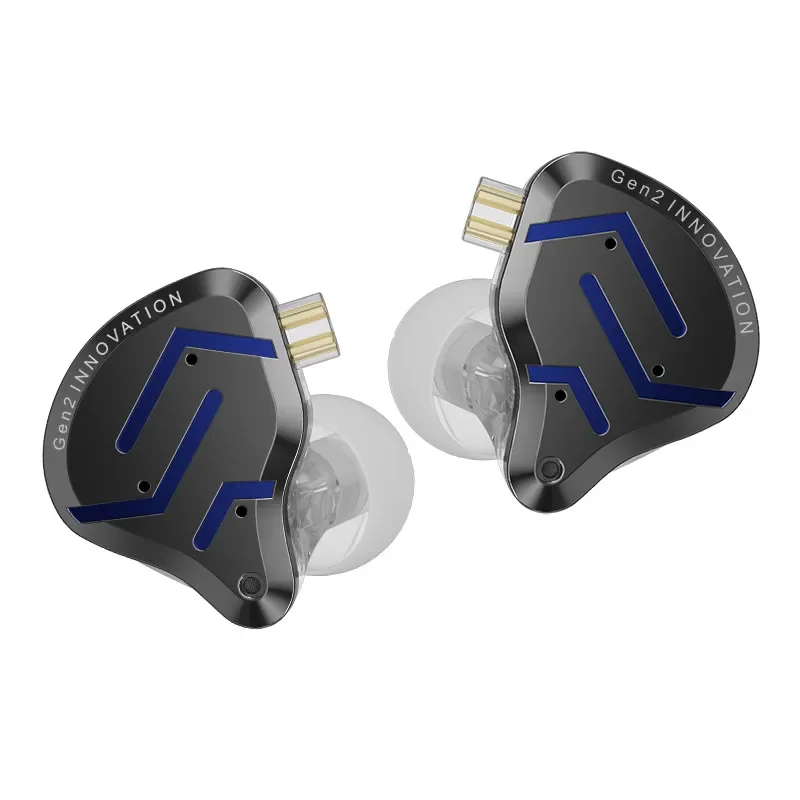 Driver In Ear Earphone HIFI Bass Earbuds Metal Monitor Earphone Sport Headset  Interchangeable earph