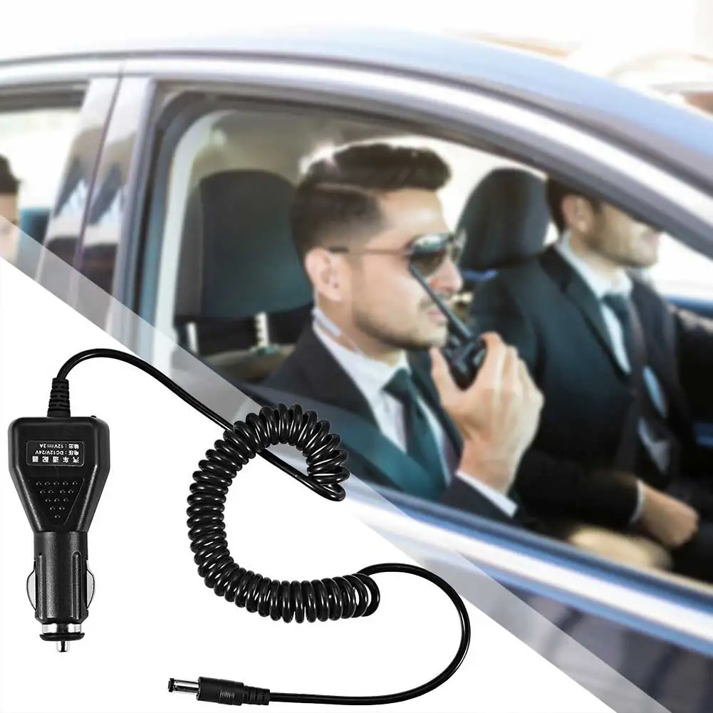 

Two-Way Radios Car Charger Cable Overcharge Protection Vehicle Charging Cable Two-Way Radio Accessories