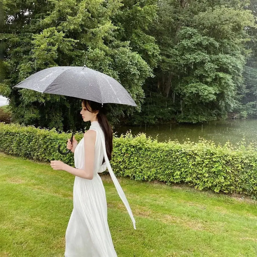 Falda de hada francesa para mujer, vestido de gasa elegante con diseño de las minornias blancas, informal, coreano, elegante, para fiesta de noche, novedad de Primavera de 2022