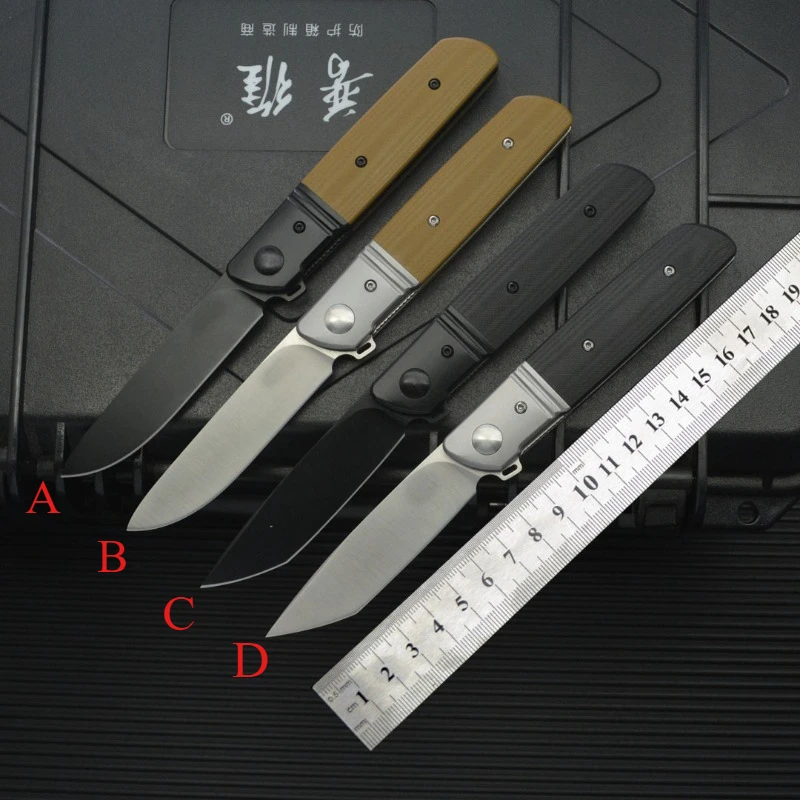 

New 5720 Pocket Folding Knife D2 Blade G10 Handle Outdoor Camping Hunting Tactical Fruit EDC Tools Survival Knife Multitool