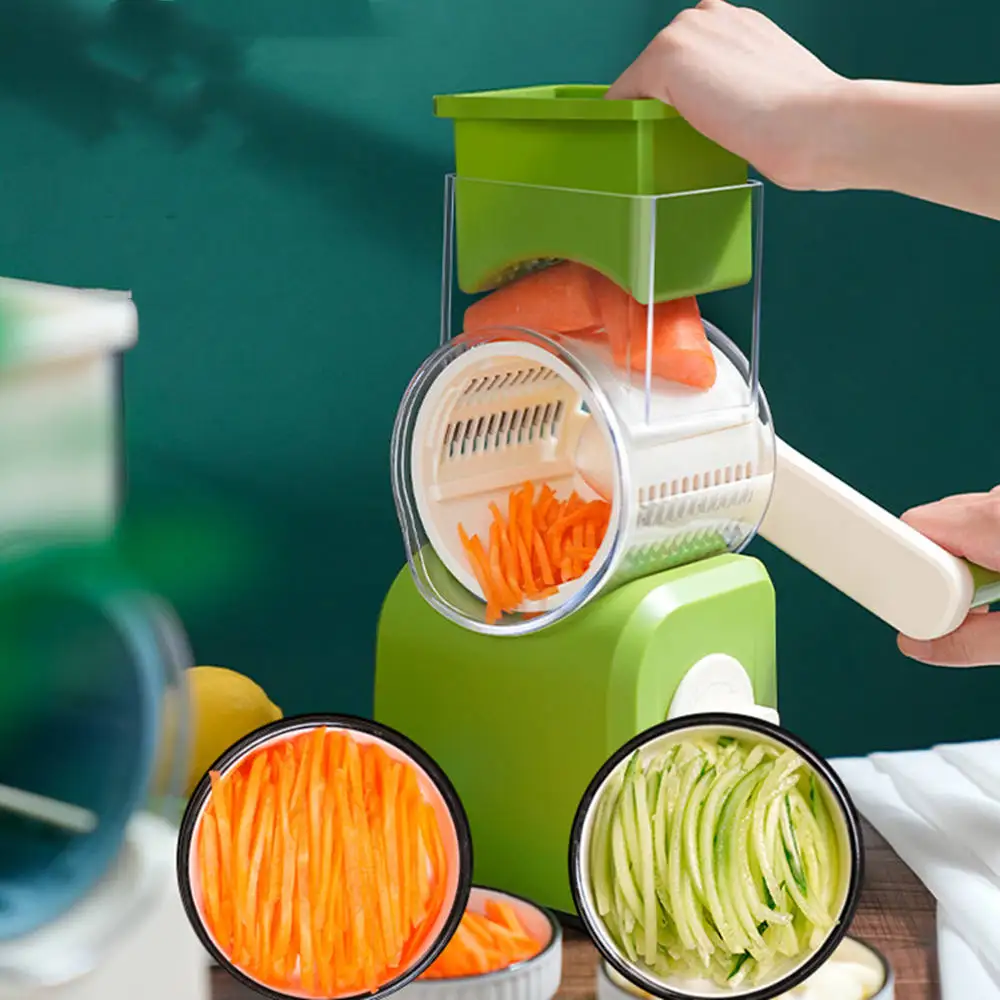 

Multifunctional Vegetable Cutter Slicer Manual Potato Chopper Carrot Graters Cheese Shredder Nut Grinder Kitchen Gadgets Tool