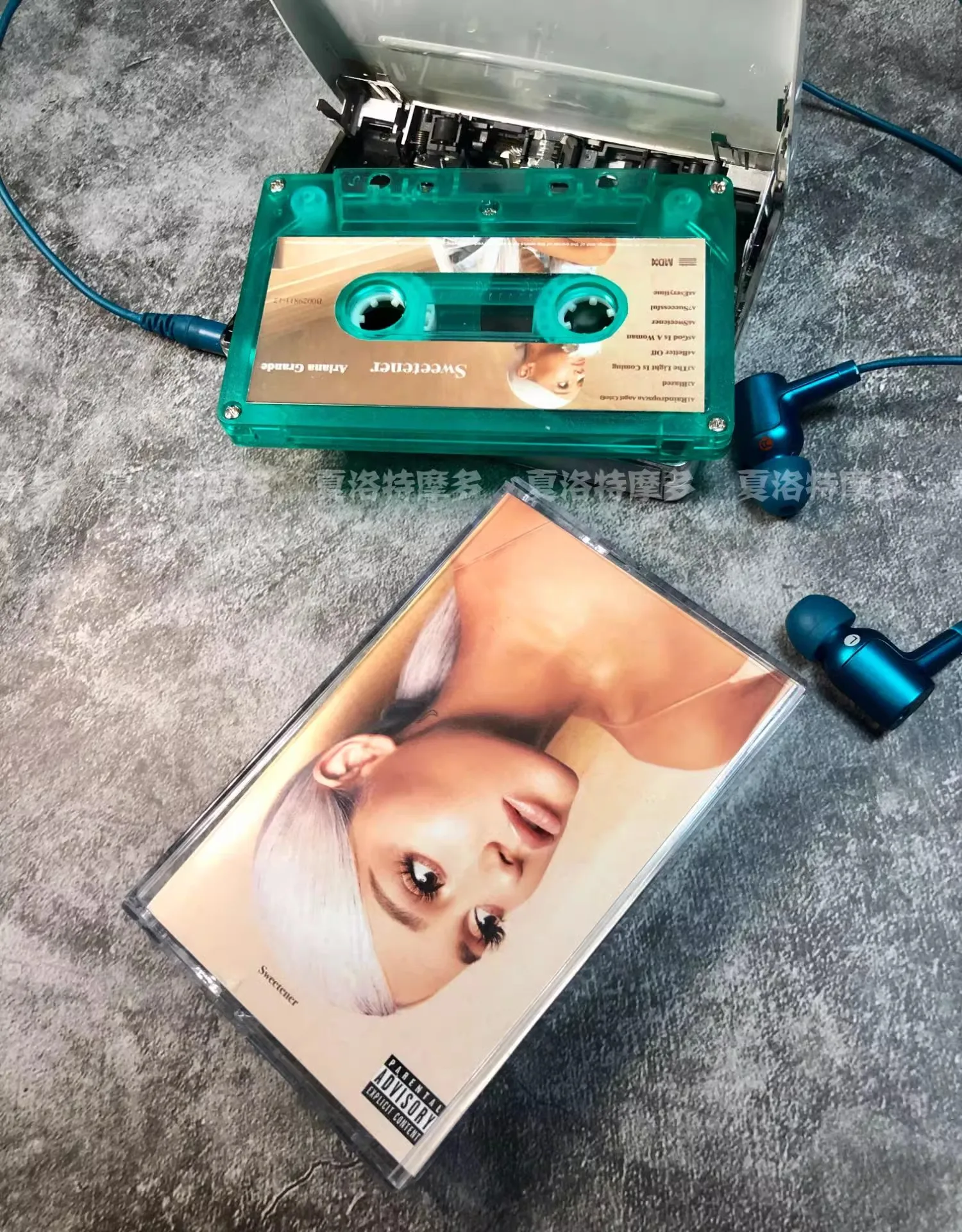 Pop AG Ariana Grande Music Tape Sweetener Album God is a Woman Cassettes Cosplay Walkman Recorder Car Soundtracks Box Collection