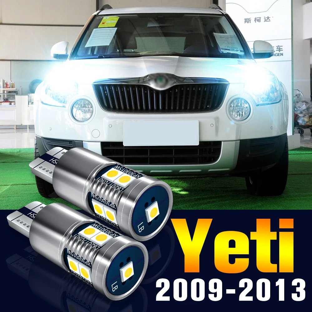 

2pcs LED Clearance Light Bulb Parking Lamp For Skoda Yeti 2009-2013 2010 2011 2012 Accessories