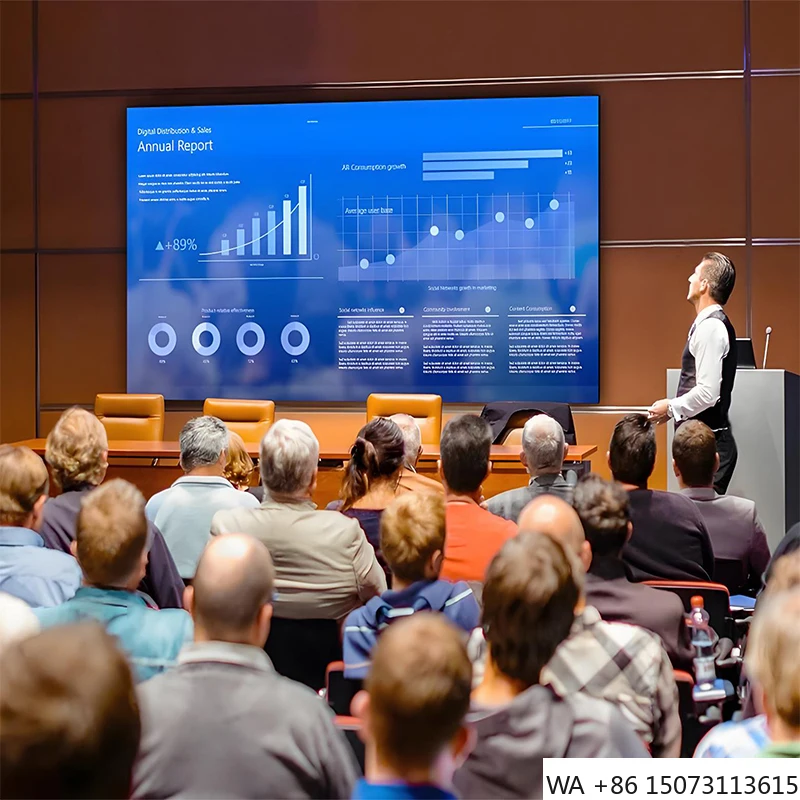 

Indoor P2.5 Full-Color LED Screen - 3840*2400mm Display for Small Conference Rooms & Corporate Walls