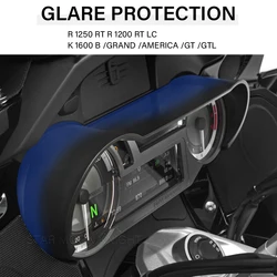 Motorcycle Cockpit Glare Guard FOR Bmw K1600B 1600 b Grand America K1600GT K1600 GTL R1200RT 1250 R1250RT Meter Frame Cover