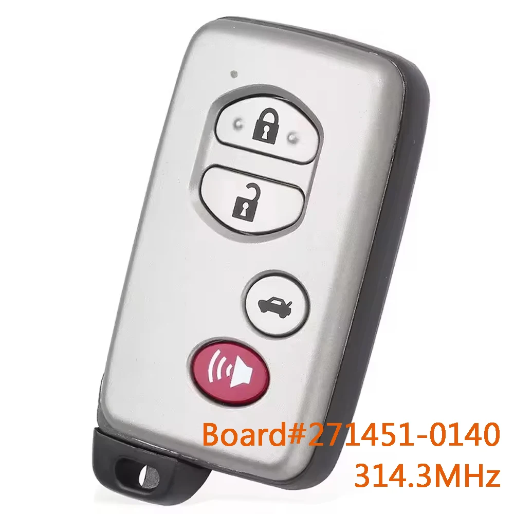 

DIYKEY 271451-0140 314.3MHz Remote Car Key Fob for Toyota Avalon Camry 2007 2008 2009 HYQ14AAB 89904-06041 89904-33181
