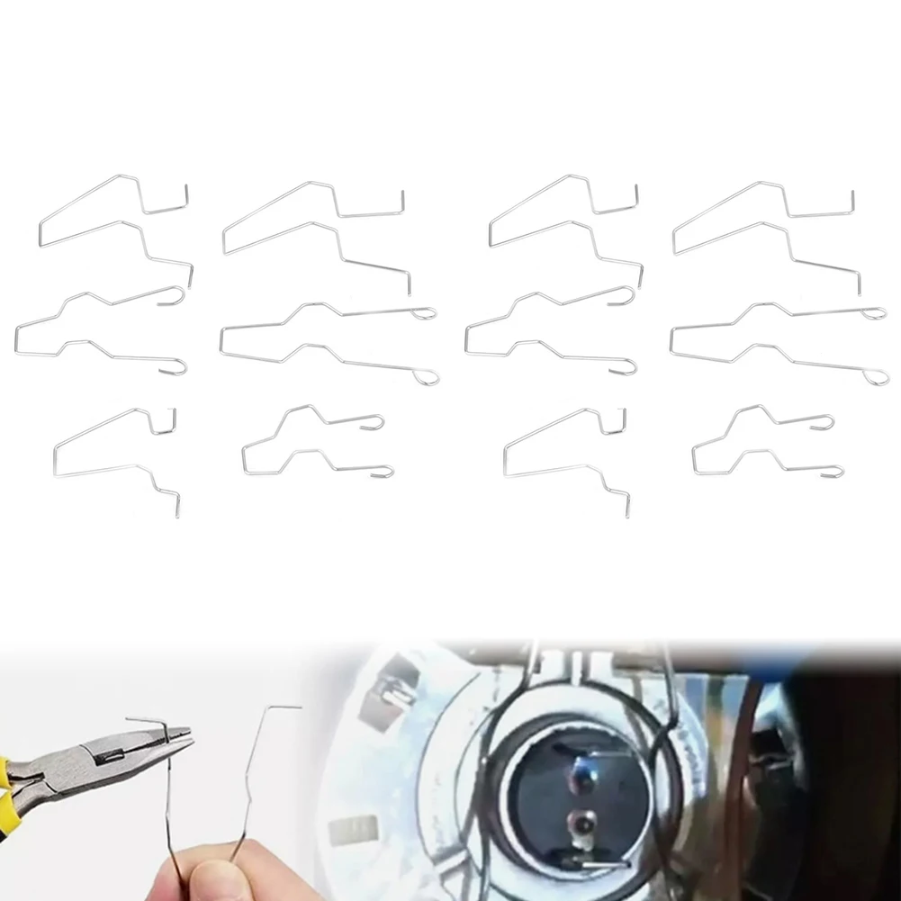 Automotive Clip Set Headlight Bulb Clips for versatile Compatibility Robust Construction for versatile Headlight Bulb Holders