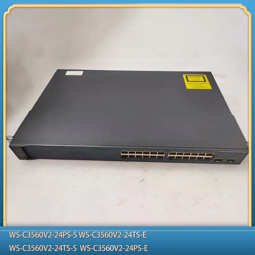 1pcs Switch WS-C3560V2-24PS-S WS-C3560V2-24TS-S WS-C3560V2-24TS-E WS-C3560V2-24PS-E