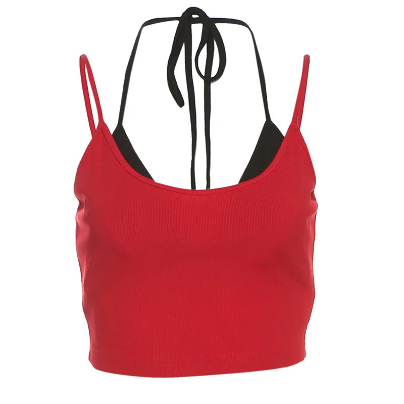 Moda 2025 Primavera/Novedad de verano ropa de mujer American Spicy Girl Syle Color sólido interior Shor Srap camiseta sin mangas de dos piezas