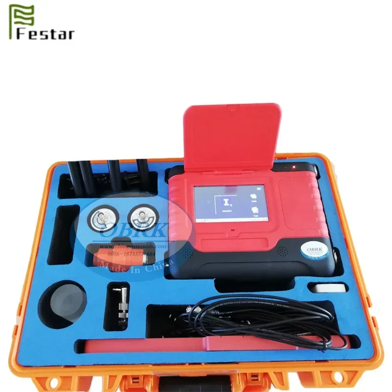 Integrierter Rissdetektor für Risstiefenmessgeräte. Gilt für das Messgerät zur Messung der Rissbreite