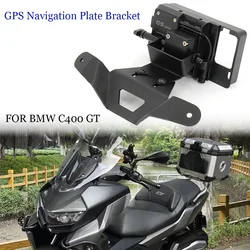 C400GT Motorcycle Phone Stand Holder Smartphone Phone GPS Navigation Plate Bracket For BMW C400 GT