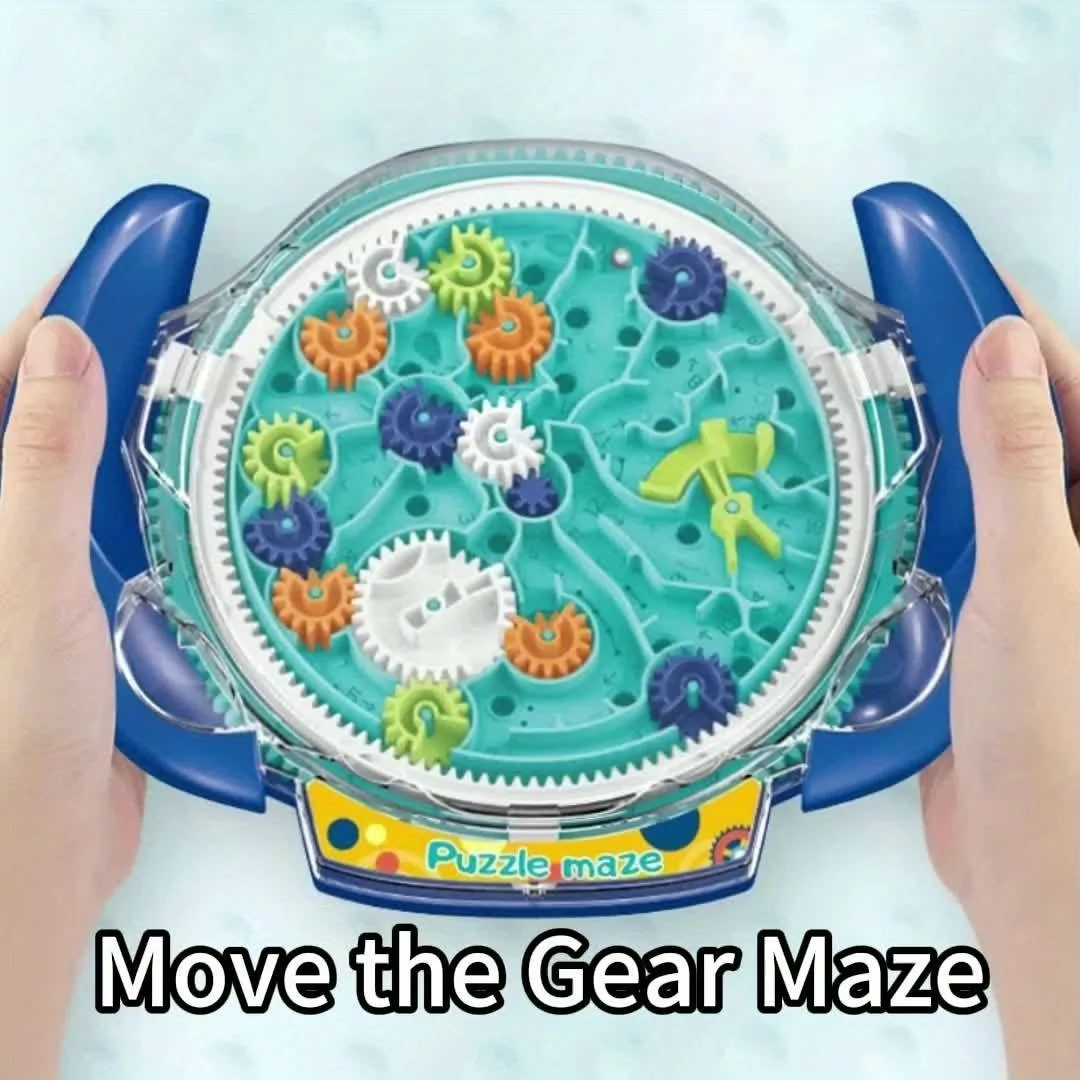 Nouveau jouet labyrinthe à engrenages, plaque labyrinthe éducative, 24 niveaux de labyrinthe amusant, parfait pour l'interaction familiale et les cadeaux, 2025