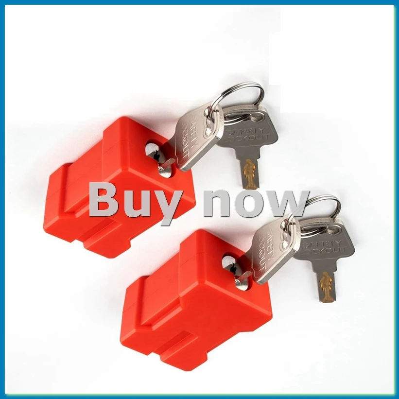 

2 комплекта штепсельной вилки-устройства блокировки штепсельной вилки электрического шнура, обслуживание электрического отключения подходит для стандартных 2 и 3-контактных вилок США-A51M