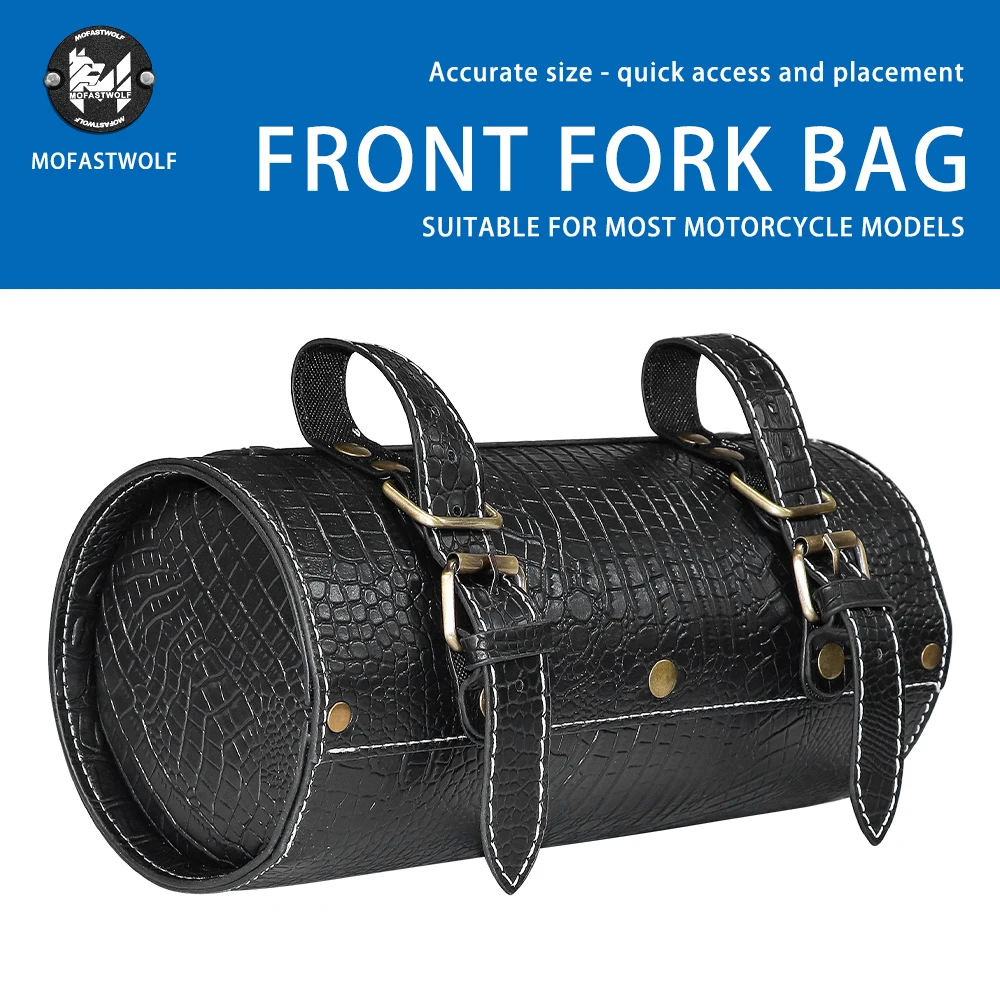 Universal Bags Motorcycle Tool Bag Front Fork Handlebar Saddlebag Roll Racing Tail Storage Accessories