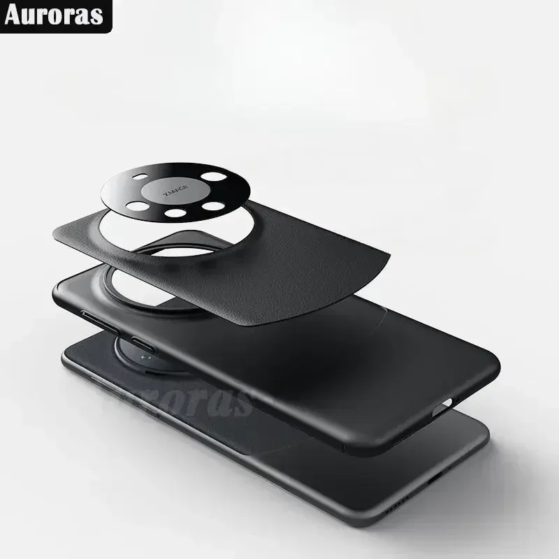 For Huawei Mate 20 Case Car Magnetic Suction Leather Soft Shockproof Cover For Huawei Mate 20 Pro 20X mate Back Casing