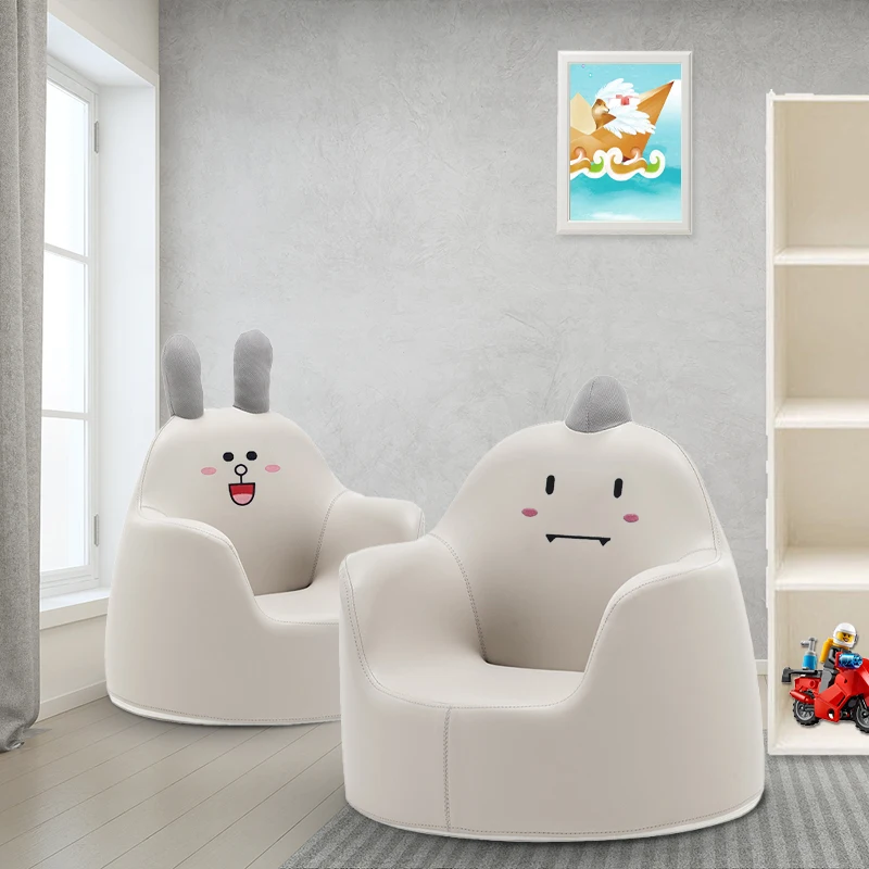 Children's sofa home living room single back chair bedroom mini children's chair kindergarten cartoon cute pet chair