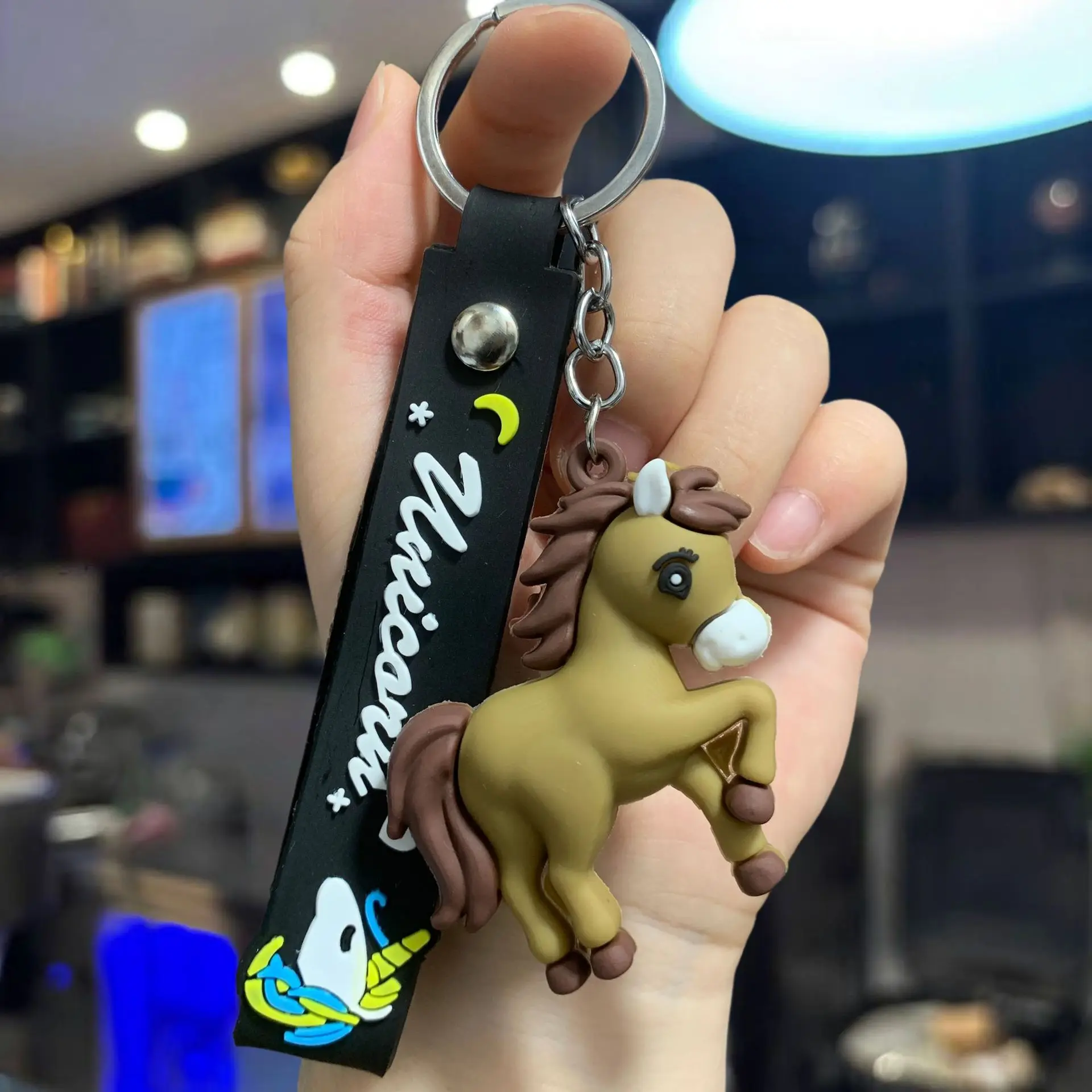 4 قطعة 2026 السنة الجديدة الحصان المفاتيح اللعب Kawaii أنيمي Diy بها بنفسك حقيبة الظهر قلادة الاطفال هدايا عيد الميلاد #6