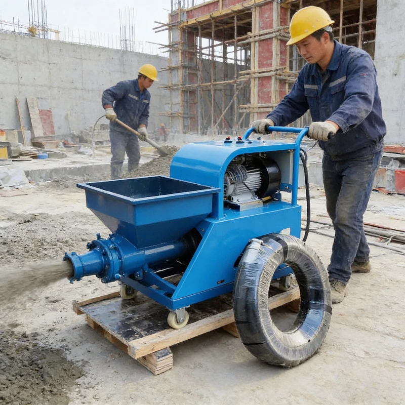 High Quality Electric Mortar Spray Machine 220V 380V Auto Sprayer for Construction Work Sprayer Concrete Mortar Sprayer