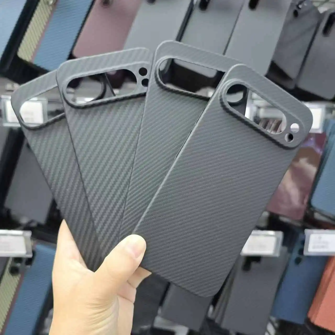 

Suitable for Google 9 Pro Aramid Fiber Phone Case, Shock and Drop Resistant, Google 9 Pro XL Wear-Resistant Protective Cover