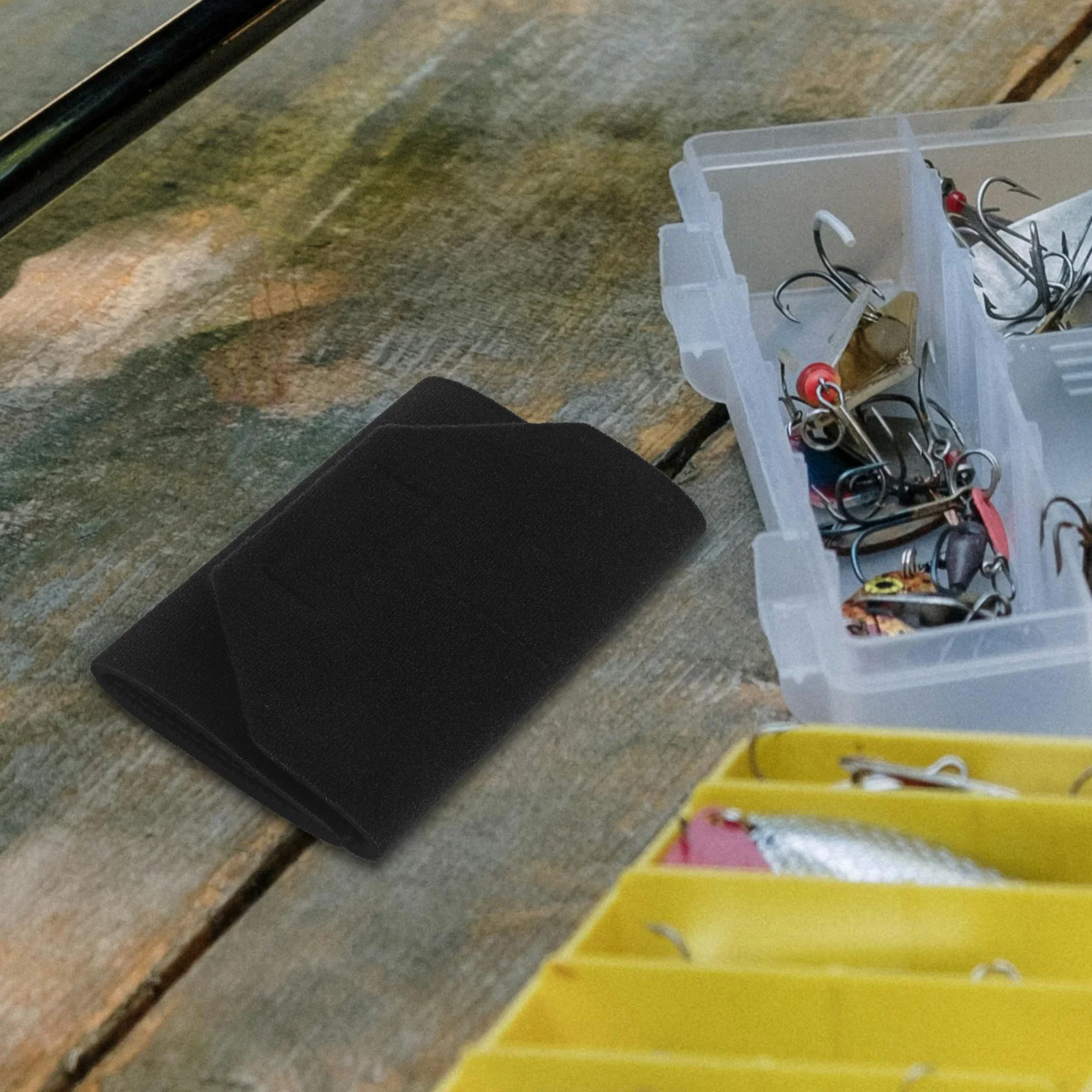 

Thickened Hook Guard Band Reusable Adhesive Fishing for Saltwater Freshwater Angling Equipment Protection and Storage