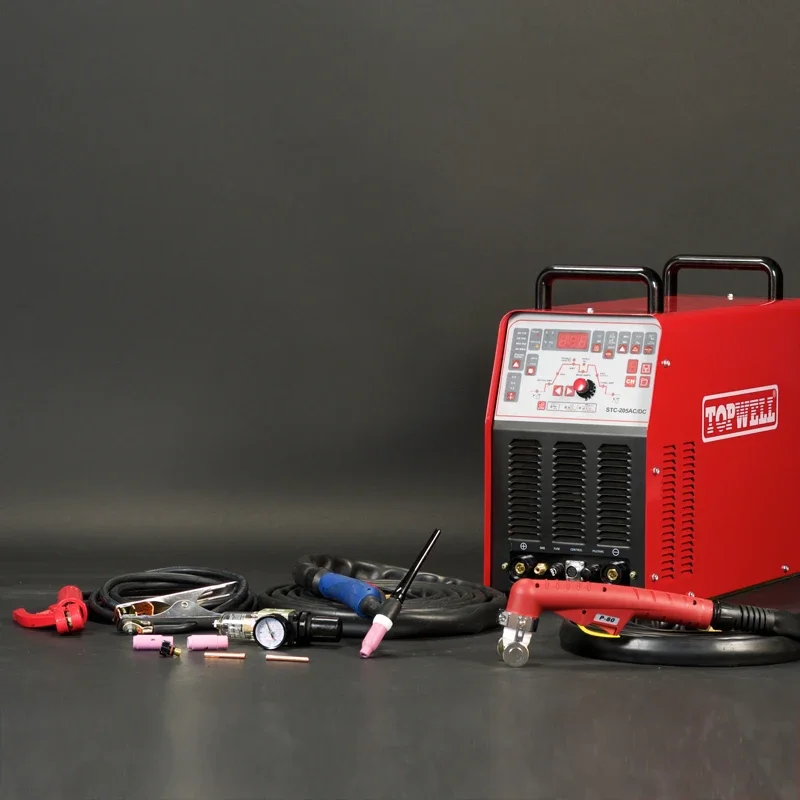 Home Use Multiprocess Dc Tig Mig Plasma Cutter STC-205AC/DC Arc Welder 4 In 1 Welding Machine