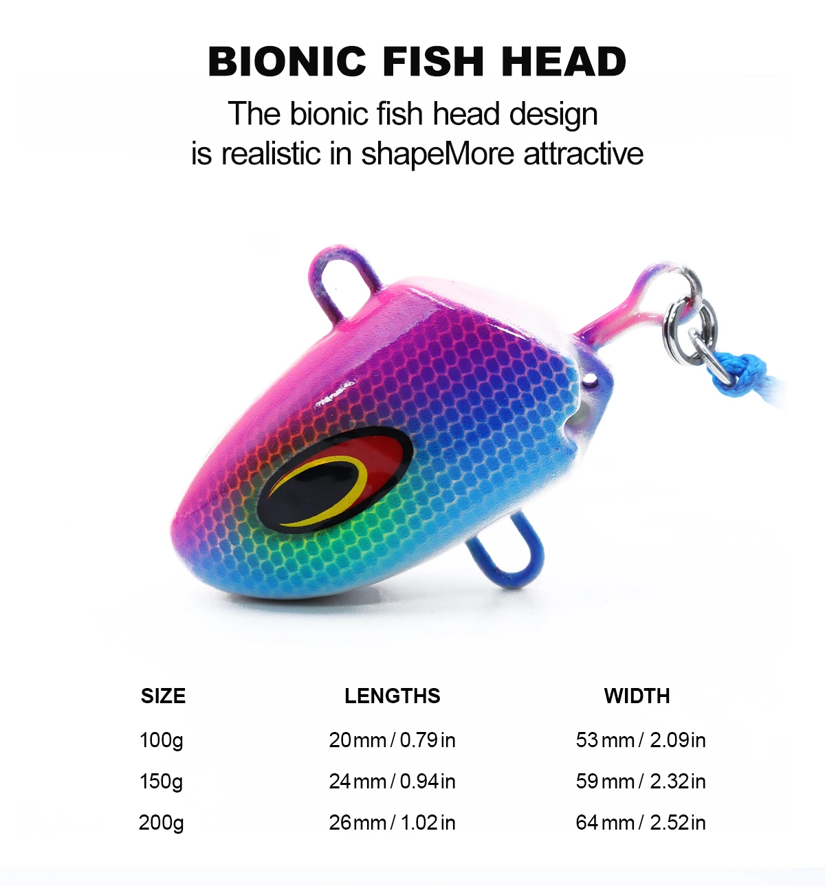 ZYZHE Meeresfischerei-Köder 100g 150g 200g 250g Leuchtender Weicher Oktopus-Köder mit BKK-Haken Salzwasser-Bootsangelköder Angelzubehör – Detail 13