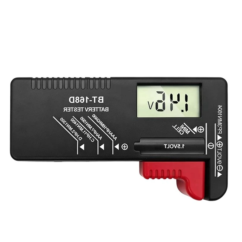 RABIT AS59~ Battery Tester Household Batteries Digital Battery Checker For AA AAA C D 9V 1.5V Button Cell Batteries