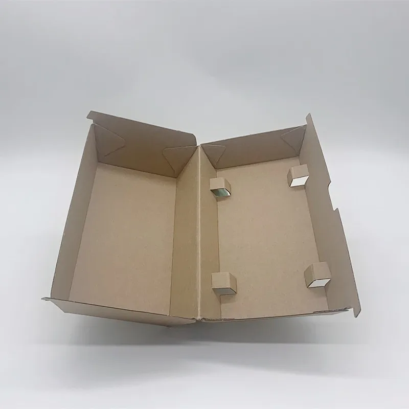 Custom.F Corrugated Fast Food Lunch Box Family Set Disposable Takeout Box Food Packaging Box Factory Direct Sale
