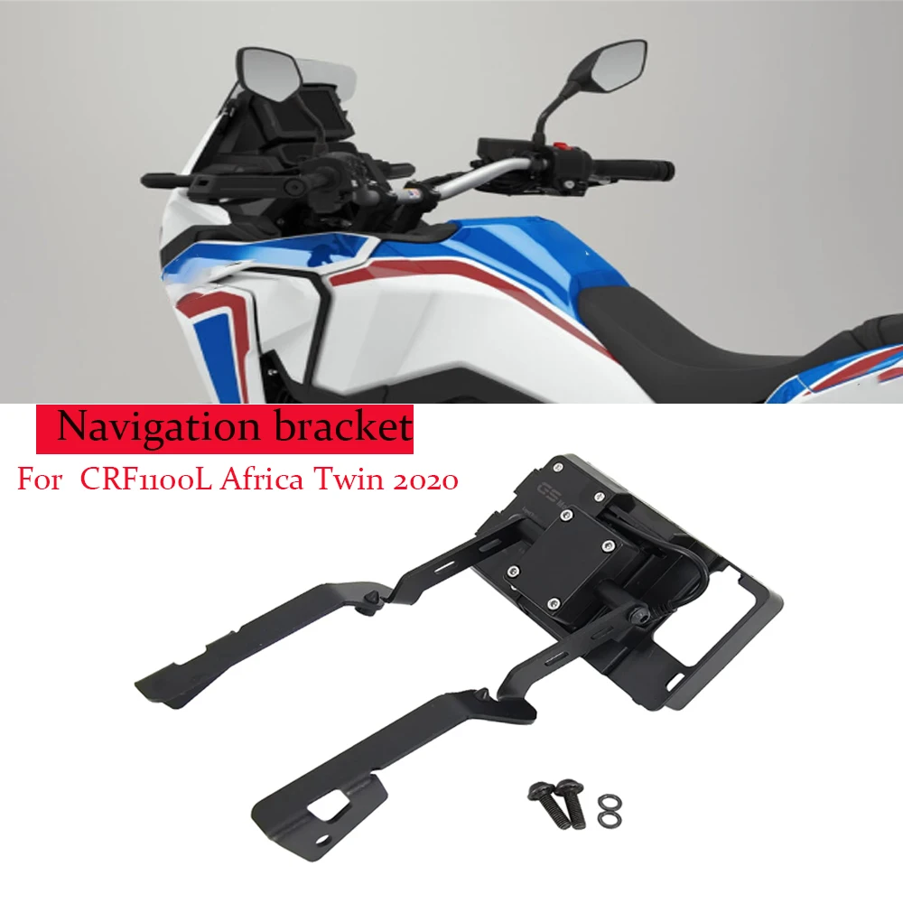 

NEW accessorie Mobile Phone Navigation Bracket Support fits For Honda CRF1100L Africa Twin 2020 Motorcycle CRF 1100 L CRF 1100L