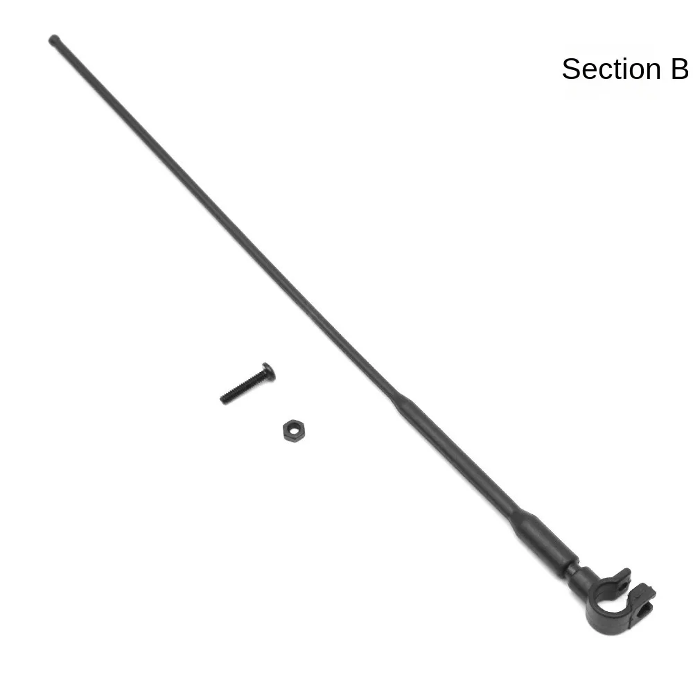 

Durable RC Crawler Antenna 1/8 1/10 Simulated Black Signal Line Upgrade Parts Plastic RC Car Accessories for TRX4 SCX10 RC4WD