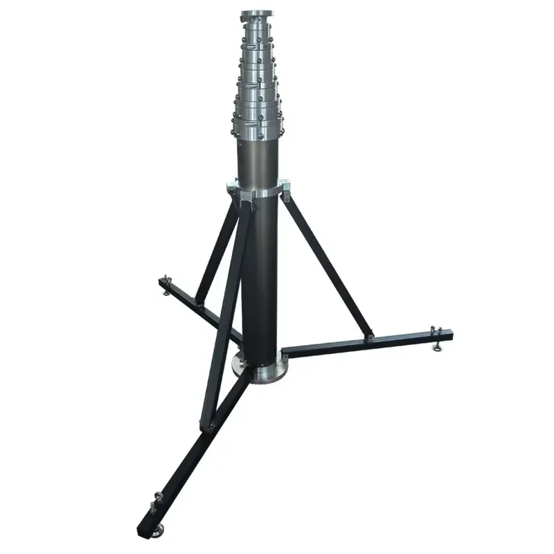 4m Earthquake Emergency Rescue Lifting Light LED Pneumatic Telescopic Mast Disaster Relief
