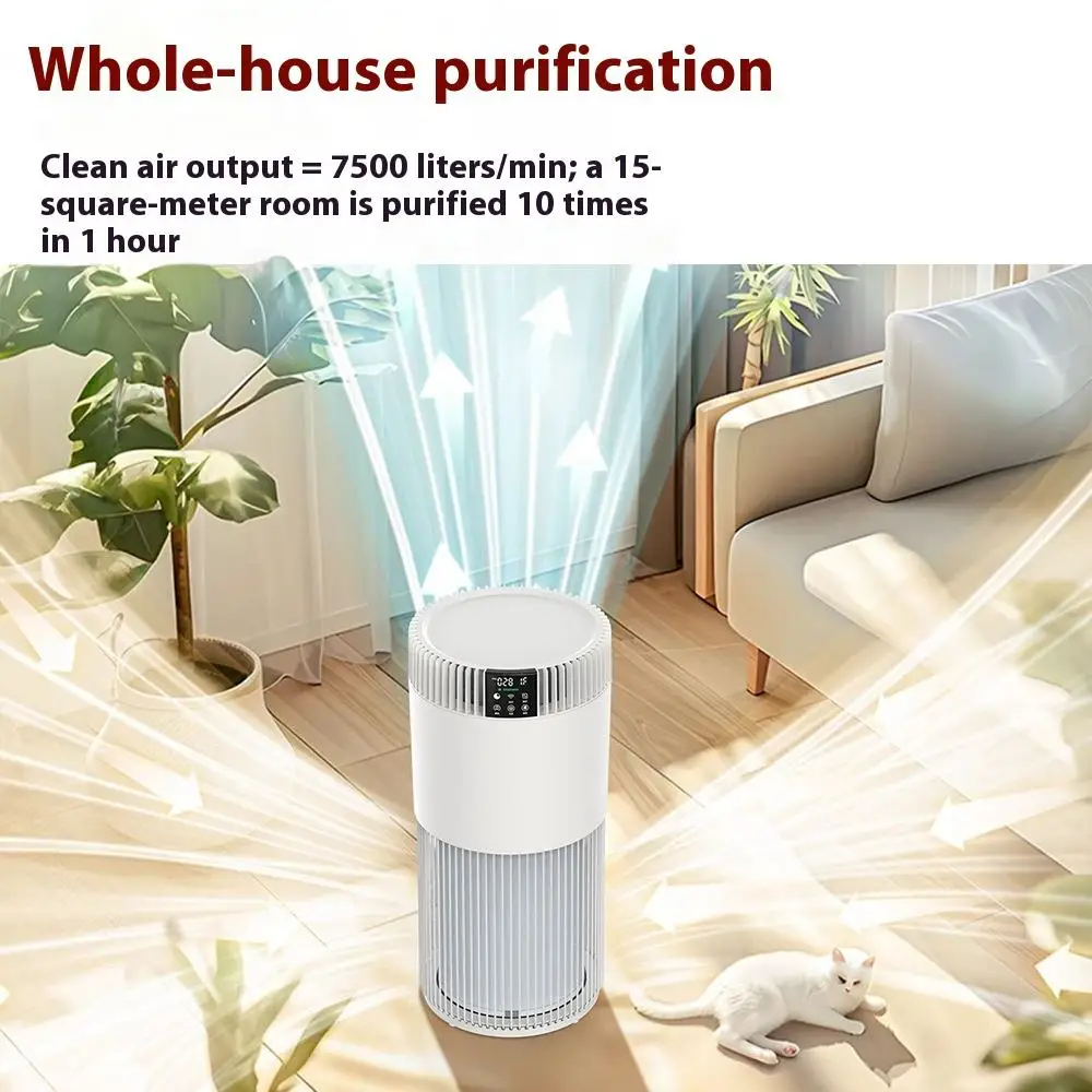 428 M³/H  Home Air Purifier Efficient Pollutant Removal