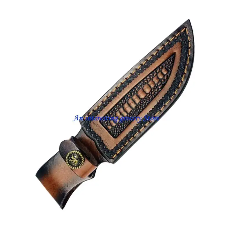 

652D Легкий водостойкий кожаный чехол для ножей Кобуры ручной работы для ножей