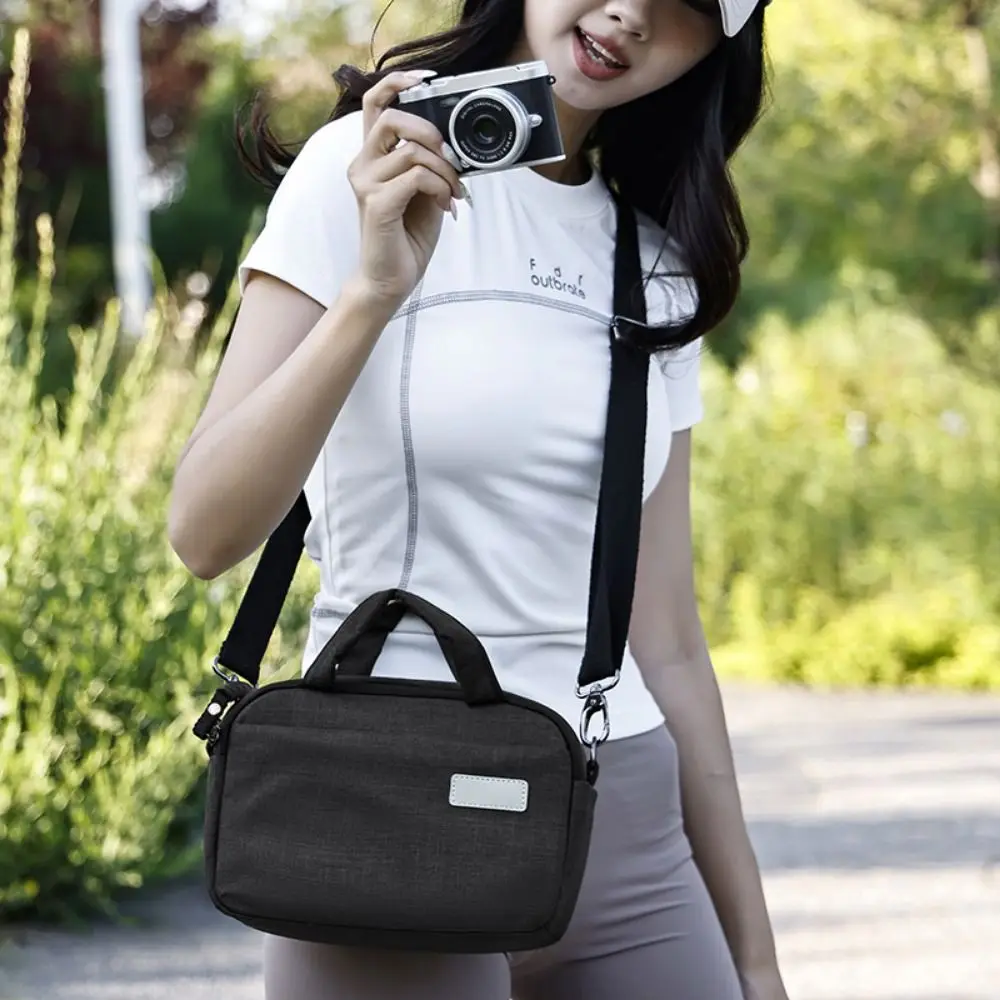 

Оксфордская сумка-вставка для камеры, супер толстая вставка с защитой от падения, органайзер для фотосъемки, портативная водонепроницаемая сумка для камеры большой емкости