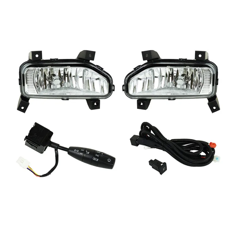 For Chevrolet Wuling Hongguang N400 Car Front Bumper Fog Light Fog Lamp Assembly Driving Light Daytime Running Lamp With Harness