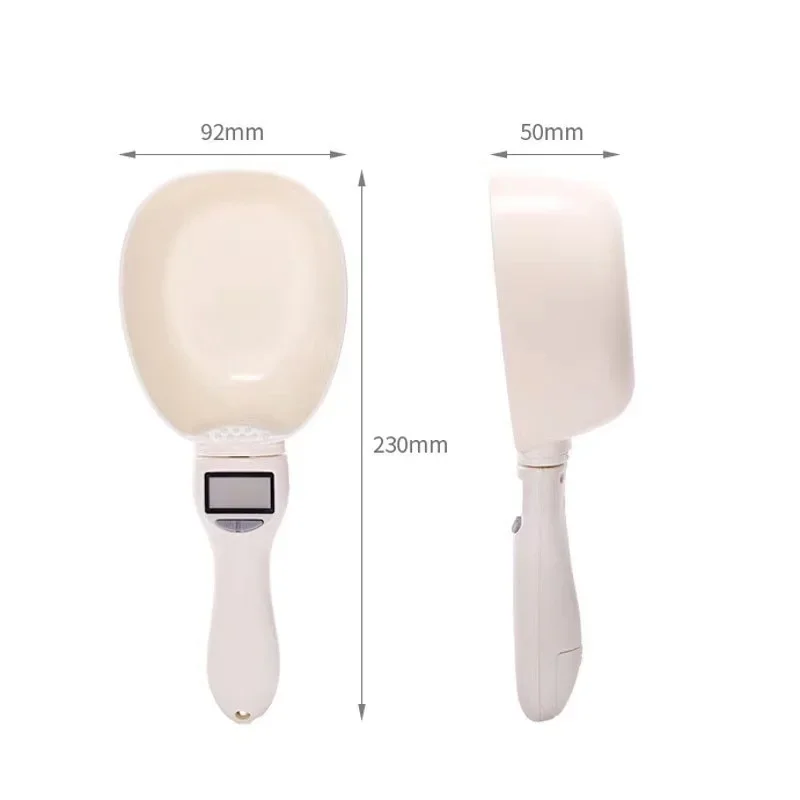 Pet Food Measuring Spoon Scale, Kitchen Digital Food Measuring Spoon, Suitable for Cat and Dog Food Measuring Spoon