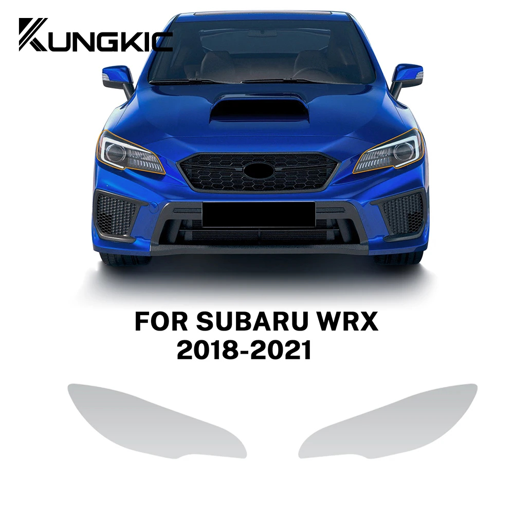 

TPU Headlight Film For Subaru WRX 2018 2019 2020 2021 Rearview Mirror Transparent Protective Film Scratch PPF Pre Cut Resistant