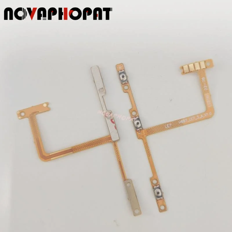 Novaphopat-Ruban pour bouton d'alimentation, câble flexible, marche et arrêt, volume haut et bas, patch no Pova 2 LE7